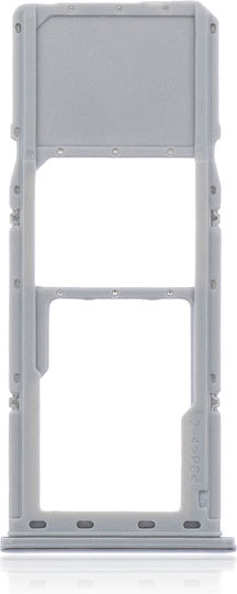 Single Sim Card Tray Samsung Galaxy A70 A705 2019 Silver