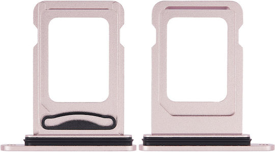 Dual Sim Card Tray Iphone 15 15 Plus Pink