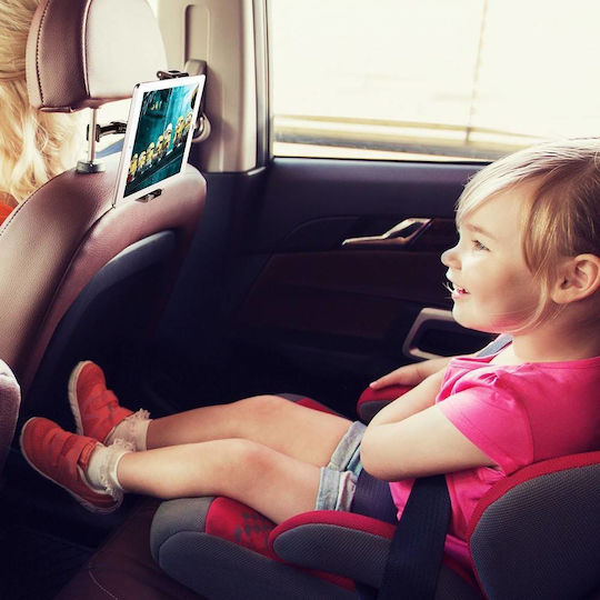 Baseus Suport Auto pentru Telefon & Tabletă 4.7" - 12.9" cu cârlige reglabile Neagră