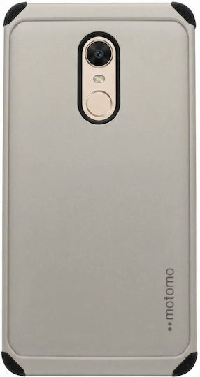 Motomo Tough Armor Umschlag Rückseite Kunststoff / Silikon Silber (Redmi 5 Plus)