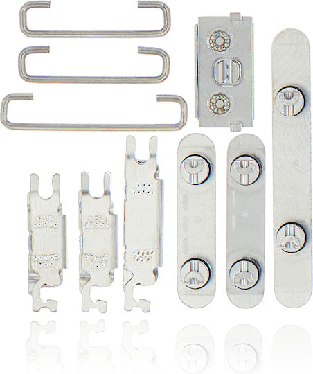 Hard Buttons Power Volume Switch Iphone 12 Pro 12 Pro Max Silver