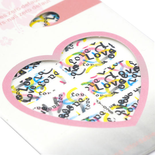 Global Fashion Nagelsticker 12 Stück Jy-029