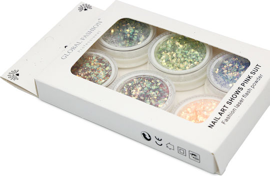 Global Fashion Nageldesign-Set 6 Stück 20803