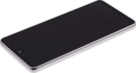 Ansamblu OLED cu Ramă Samsung Galaxy A53 5G A536 2022 6,46" Aftermarket Plus Alb