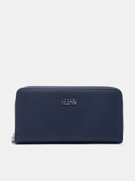 Large Women's Wallet Navy Blue