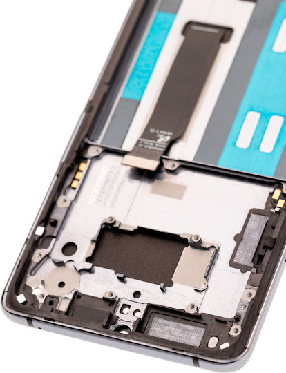 Oled Assembly Frame Oneplus 7t Aftermarket Plus Frosted Silver