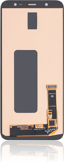 OLED модул без рамка Samsung Galaxy J8 On8 J810 2018 Aftermarket Plus черен