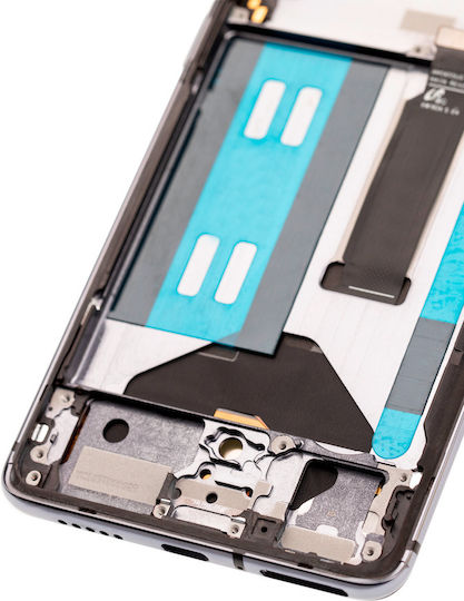 Oled Assembly Frame Oneplus 7t Aftermarket Plus Frosted Silver