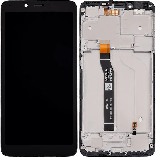 Ansamblu LCD cu ramă pentru Xiaomi Redmi 6 6a, Aftermarket Plus, Negru