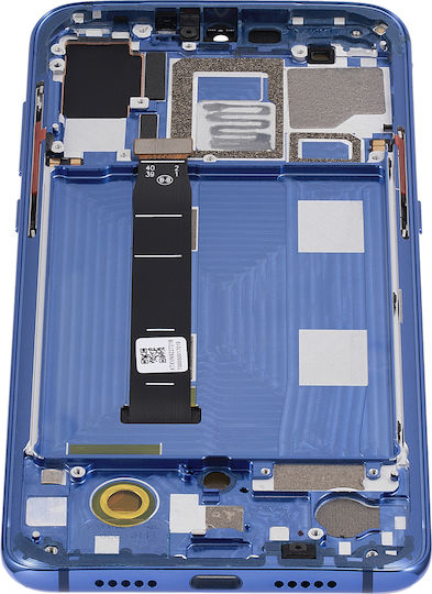 Oled-Displayeinheit mit Rahmen für Xiaomi Mi 9 Aftermarket Plus Ozeanblau