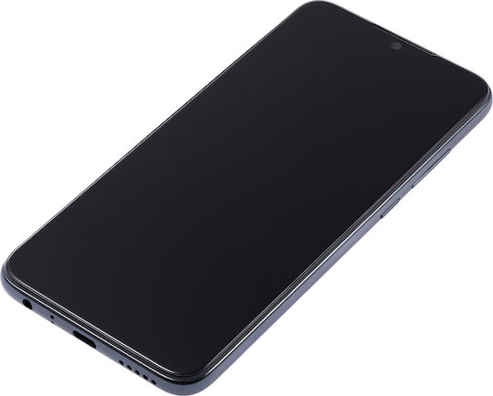 LCD-Displayeinheit mit Rahmen für Xiaomi Redmi Note 8t, Aftermarket Plus, Moonshadow Gray