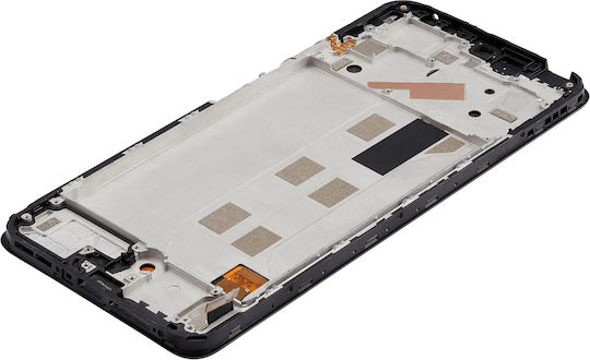 OLED-Baugruppe mit Rahmen für Xiaomi Redmi Note 12 Pro 4G Aftermarket Plus in allen Farben