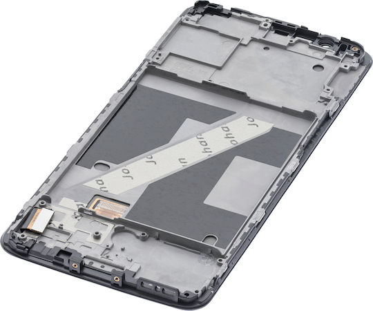Oled Assembly Frame Oneplus 5t Aftermarket Plus Black
