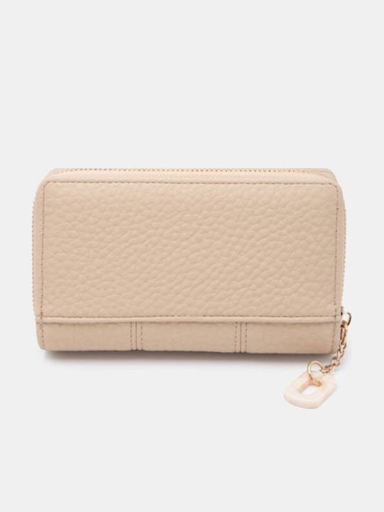 Large Beige Women's Wallet