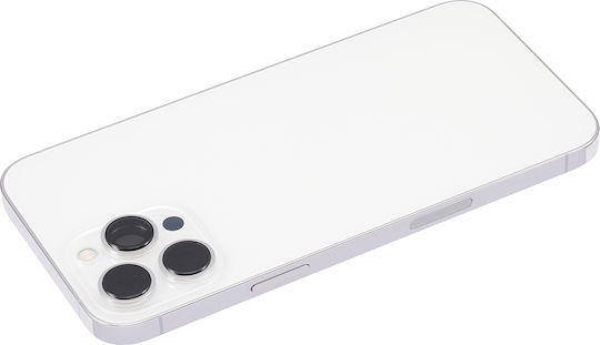 Backcover mit Kleinteilen für iPhone 13 Pro Max US-Version Aftermarket Plus Silber