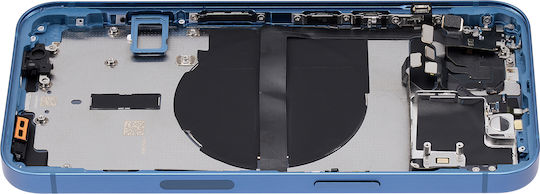 Backcover mit Kleinteilen für iPhone 13 US-Version, Aftermarket Plus, Blau