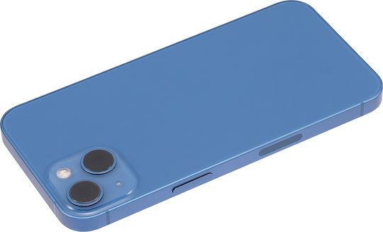 Backcover mit Kleinteilen für iPhone 13 US-Version, Aftermarket Plus, Blau