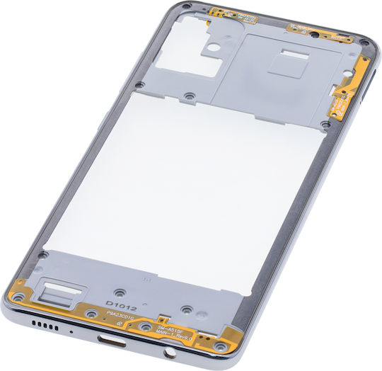 Carcasă Cadru Mijlociu Samsung Galaxy A51 4G A515 2019 Prism Crush Alb