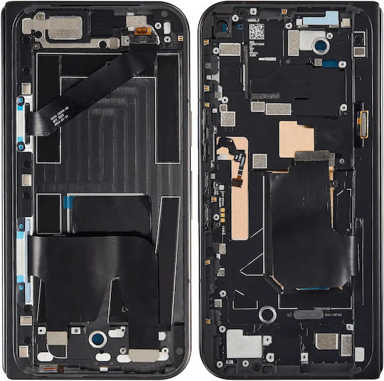 Mid-frame Housing Google Pixel 9 Pro Fold Premium Obsidian