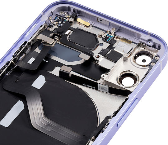 Back Housing W Small Parts Iphone 12 Mini Us Version Aftermarket Plus Purple