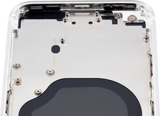 Back Housing W Small Components Pre-installed Iphone Se 2020 No Logo Aftermarket Plus White