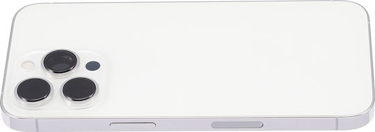 Заден корпус с малки части за iPhone 13 Pro, версия за САЩ, aftermarket plus, сребрист