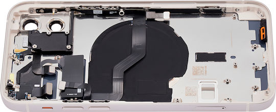 Back Housing W Small Parts Iphone 12 Us Version Aftermarket Plus White