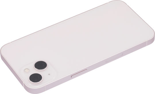 Заден корпус с малки части за iPhone 13, американска версия, съвместим, розов
