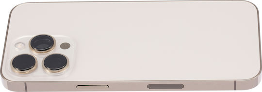 Capac Spate cu Piese Mici iPhone 13 Pro Versiune SUA Aftermarket Plus Auriu