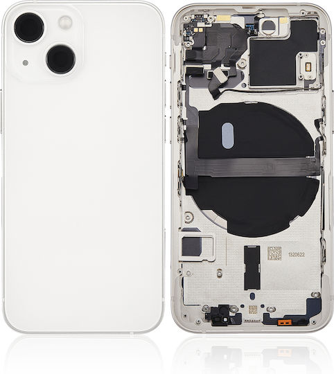 Rückgehäuse mit Kleinteilen für iPhone 13 Mini US-Version Aftermarket Plus Starlight