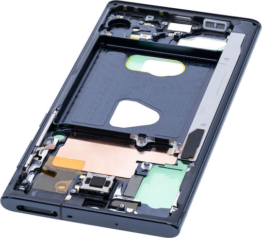Carcasa de mijloc Samsung Galaxy Note 10 Negru Aura