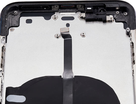 Back Housing W Small Components Pre-installed Iphone 11 Pro Max No Logo Aftermarket Plus Space Gray