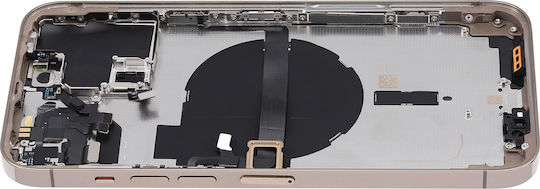 Back Housing W Small Parts Iphone 13 Pro Max Us Version Aftermarket Plus Gold