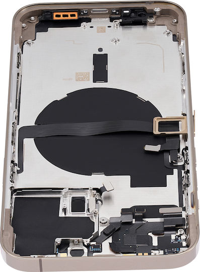 Back Housing W Small Parts Iphone 13 Pro Max Us Version Aftermarket Plus Gold