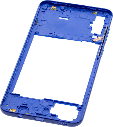 Mittelrahmengehäuse Samsung Galaxy A70 A705 2019 Aftermarket Plus Blau