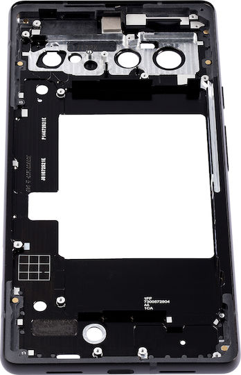 Корпус на средната рамка за Google Pixel 6 Stormy Black