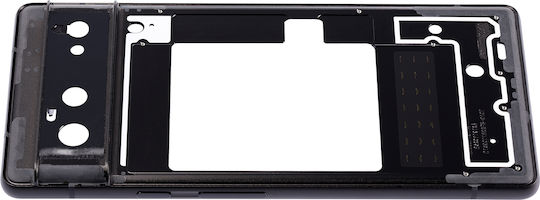 Корпус на средната рамка за Google Pixel 6 Stormy Black