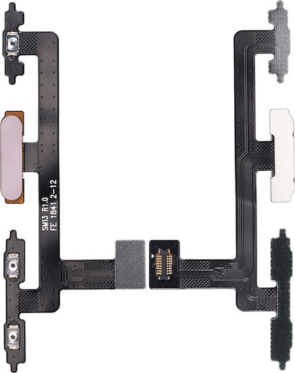 Fingerprint Power Volume Button Flex Cable Sony Xperia 10 Silver