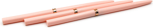 Global Fashion Design Brush Set 3 Pcs Pink Handle