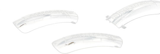 Global Fashion Standard Double-sided Upper Nail Forms Oval Square Markings 100 Pcs 20821