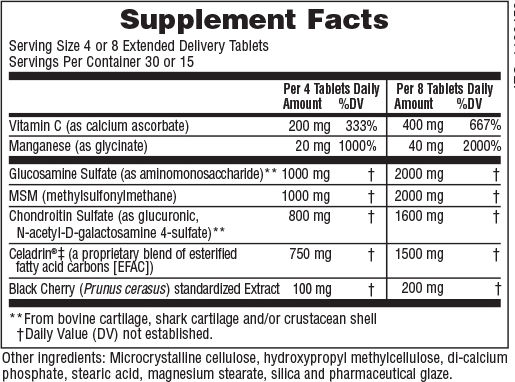 Triple Strength Ultra Rx-Joint Glucozamină, Condroitină & MSM 120 Comprimate