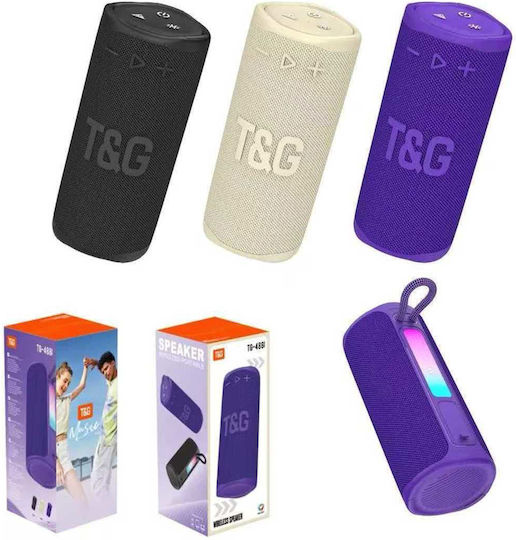 TG488 - 260189 Bluetooth-Lautsprecher 10 W mit einer Akkulaufzeit von bis zu 3 Stunden Lila