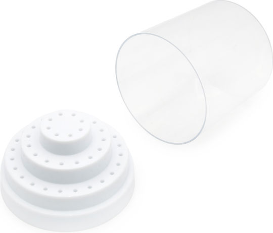 Global Fashion Large Bit Holder Fits 48 Bits White