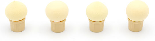 Global Fashion Ombre Sponge Aeropuffing 6 Refills White
