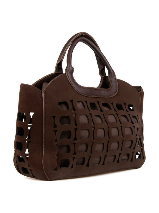 Braune Damenhandtasche