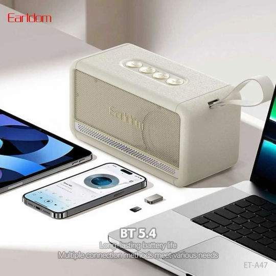 Ηχείο Bluetooth 8W Μπεζ ET-A47