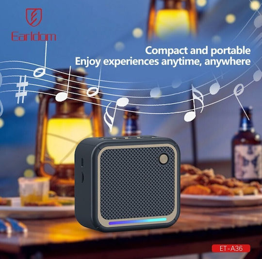 Ηχείο Bluetooth 5W με Διάρκεια Μπαταρίας έως 3 ώρες Μπεζ ET-A36