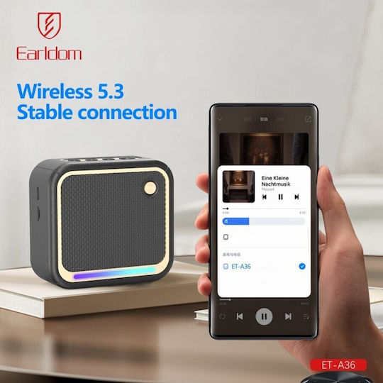 Ηχείο Bluetooth 5W με Διάρκεια Μπαταρίας έως 3 ώρες Μπεζ ET-A36
