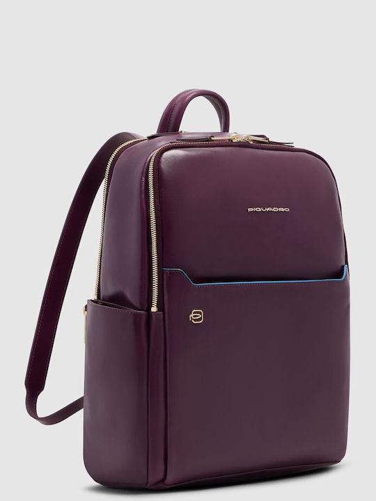 Piquadro 14.5L Backpack Burgundy