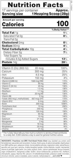 Spiru-Tein High-Protein Energy Meal Gluten Free with Flavor Chocolate 476gr